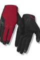 GIRO Cycling long-finger gloves - HAVOC - red