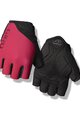 GIRO Cycling fingerless gloves - JAGETTE - bordeaux