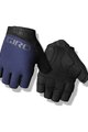 GIRO Cycling fingerless gloves - BRAVO II GEL - blue/black