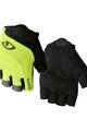 GIRO Cycling fingerless gloves - BRAVO - yellow