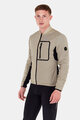 SANTINI Cycling thermal jacket - ALPHA TRAIL - beige