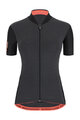 SANTINI Cycling short sleeve jersey - COLORE - grey/black