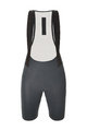 SANTINI Cycling bib shorts - PLUSH - grey