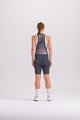 SANTINI Cycling bib shorts - PLUSH - grey