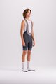 SANTINI Cycling bib shorts - KARMA DELTA - grey