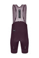 SANTINI Cycling bib shorts - KARMA DELTA  - bordeaux