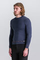 SANTINI Cycling long sleeve t-shirt - IMPETUS - blue