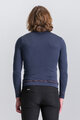 SANTINI Cycling long sleeve t-shirt - IMPETUS - blue