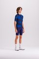 SANTINI Cycling short sleeve jersey - FURIA SMART - blue