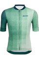 SANTINI Cycling short sleeve jersey - PAWS FORMA - light green