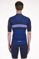 SANTINI Cycling short sleeve jersey - ECO SLEEK NEW BENGAL  - blue