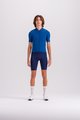 SANTINI Cycling short sleeve jersey - REDUX SPEED - blue