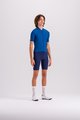 SANTINI Cycling short sleeve jersey - REDUX SPEED - blue