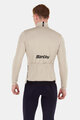 SANTINI Cycling thermal jacket - ADAPT MULTI - ivory