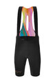 SANTINI Cycling bib shorts - UNICO EDGE - black