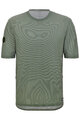 SANTINI Cycling short sleeve jersey - DELTA LINE - green