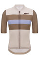 SANTINI Cycling short sleeve jersey - BENGAL - beige/brown/light blue