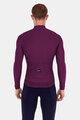 SANTINI Cycling winter long sleeve jersey - RTR - bordeaux