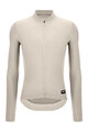 SANTINI Cycling winter long sleeve jersey - RTR - ivory