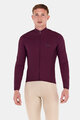 SANTINI Cycling thermal jacket - RTR WIND - bordeaux