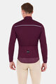 SANTINI Cycling thermal jacket - RTR WIND - bordeaux