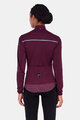 SANTINI Cycling thermal jacket - RTR WIND - bordeaux