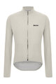 SANTINI Cycling thermal jacket - RTR WIND - ivory