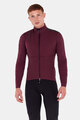 SANTINI Cycling thermal jacket - VEGA - bordeaux