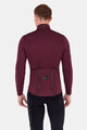 SANTINI Cycling thermal jacket - VEGA - bordeaux