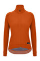 SANTINI Cycling winter long sleeve jersey - RTR - orange