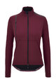 SANTINI Cycling thermal jacket - VEGA - bordeaux