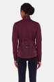 SANTINI Cycling thermal jacket - VEGA - bordeaux