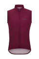 SANTINI Cycling gilet - RTR WIND - bordeaux