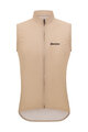 SANTINI Cycling gilet - RTR WIND - brown