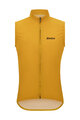 SANTINI Cycling gilet - RTR WIND - yellow