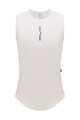 SANTINI Cycling sleeve less t-shirt - DELTA - white