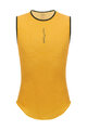 SANTINI Cycling sleeve less t-shirt - DELTA - yellow