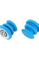 BIKERIBBON grips - JELLY - blue