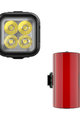 KNOG set of lights - BLINDER PRO 900/COBBER MID - black