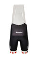 SANTINI Cycling bib shorts - TDF BEST CLIMBER - black