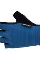 SANTINI Cycling fingerless gloves - TACT - blue