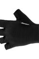 SANTINI Cycling fingerless gloves - TACT - black