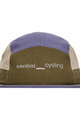 SANTINI Cycling hat - FLAT - brown/blue