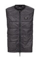 SANTINI Cycling gilet - PUFF - black