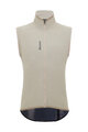 SANTINI Cycling gilet - MAGIC RAIN - beige