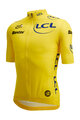 SANTINI Cycling short sleeve jersey - FAN TDF LEADER - yellow