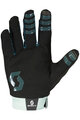 SCOTT Cycling long-finger gloves - ENDURO - green/black