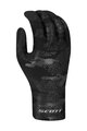 SCOTT Cycling long-finger gloves - WINTER STRETCH - black