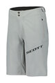 SCOTT Cycling shorts without bib - ENDURANCE LS/FIT W/PAD - grey