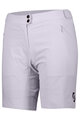 SCOTT Cycling shorts without bib - ENDURANCE LS/FIT W/PAD - ivory